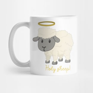 Holy Sheep Cute Fluffy Animal Mug